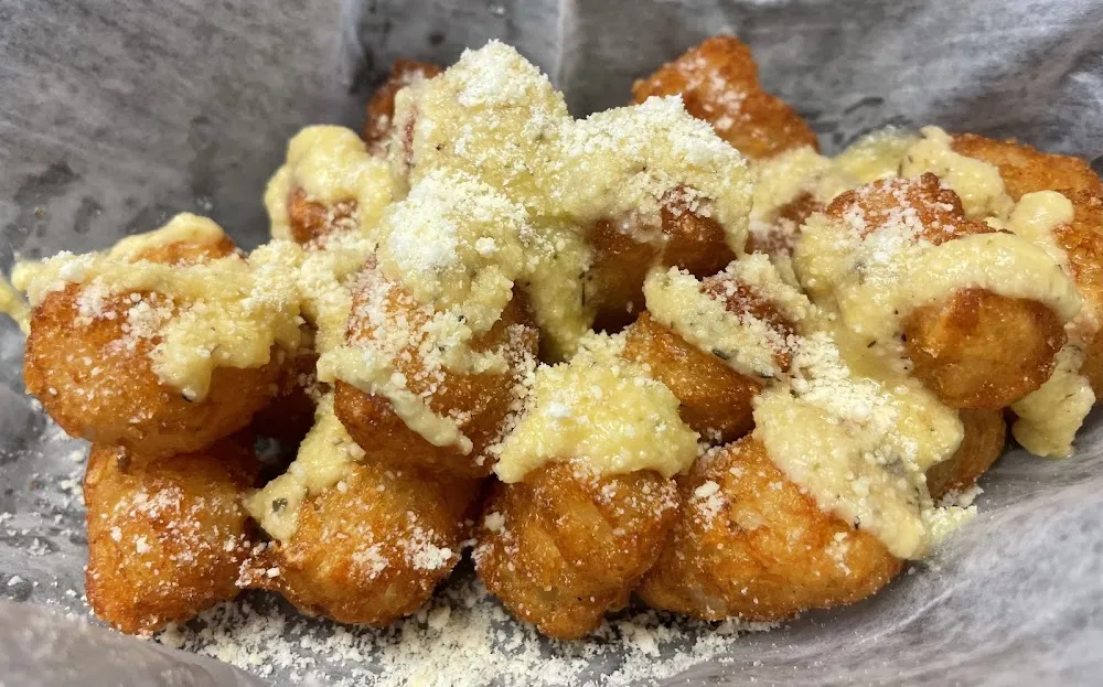Garlic Parm Tater Tots